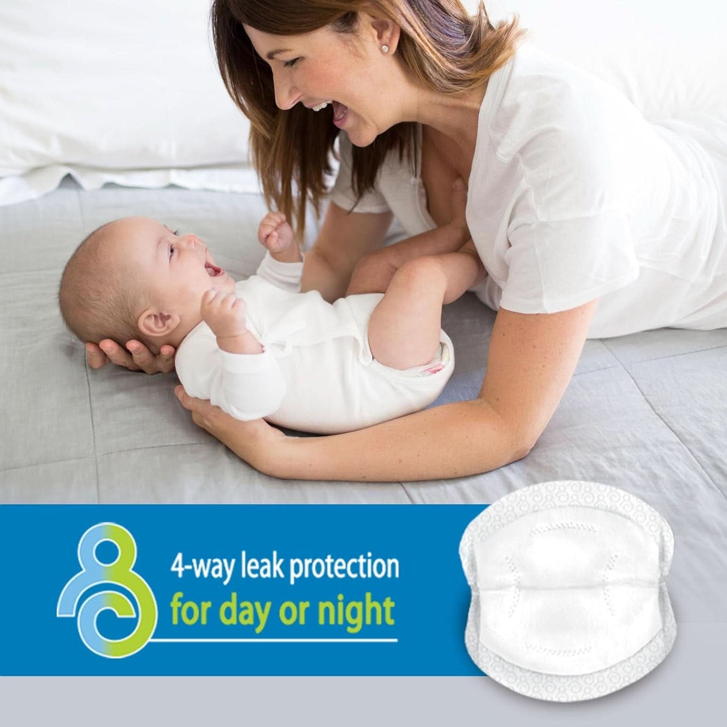 Discuri de unica folosinta, absorbante, negre, 60 bucati Accesorii Hrana si Alaptare Bebe Naty Shop