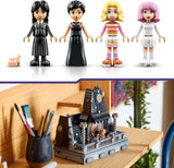 LEGO Wednesday: Miercurea și camera lui Enid din dormitor, Academia Nevermore de colecționat și remodelat, set de colecție cu 4 figurine, jucării pentru fete, băieți și fani 76781 Seturi de constructie Besuche den LEGO-Store