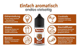 Twizzy Waffle Food Flavouring - 30 ml - Aromă intensă - Ideală pentru coacere Arome Naty Shop