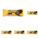 KuchenMeister Relax Cocoa Cake Bar 32g | Pandișpan cu gust de ciocolată | Umplutură delicată cu cremă de cacao | Ciocolată neagră crocantă | Gustare perfectă între mese | 1 x baton 32g