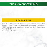 Hrană umedă pentru pisici Gourmet Nature's Creations Mousse cu sos Heart, bogată în pui, pachet de 12 (12 x 85g)