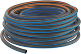 Furtun de apă Fiskars L, protecție UV, testat la presiune, nivel de rigiditate torsională 4 (din 5), 30 m, Ø 1,3 cm (1/2"), 4,2 kg, Negru/Portocaliu/Albastru, 1027105