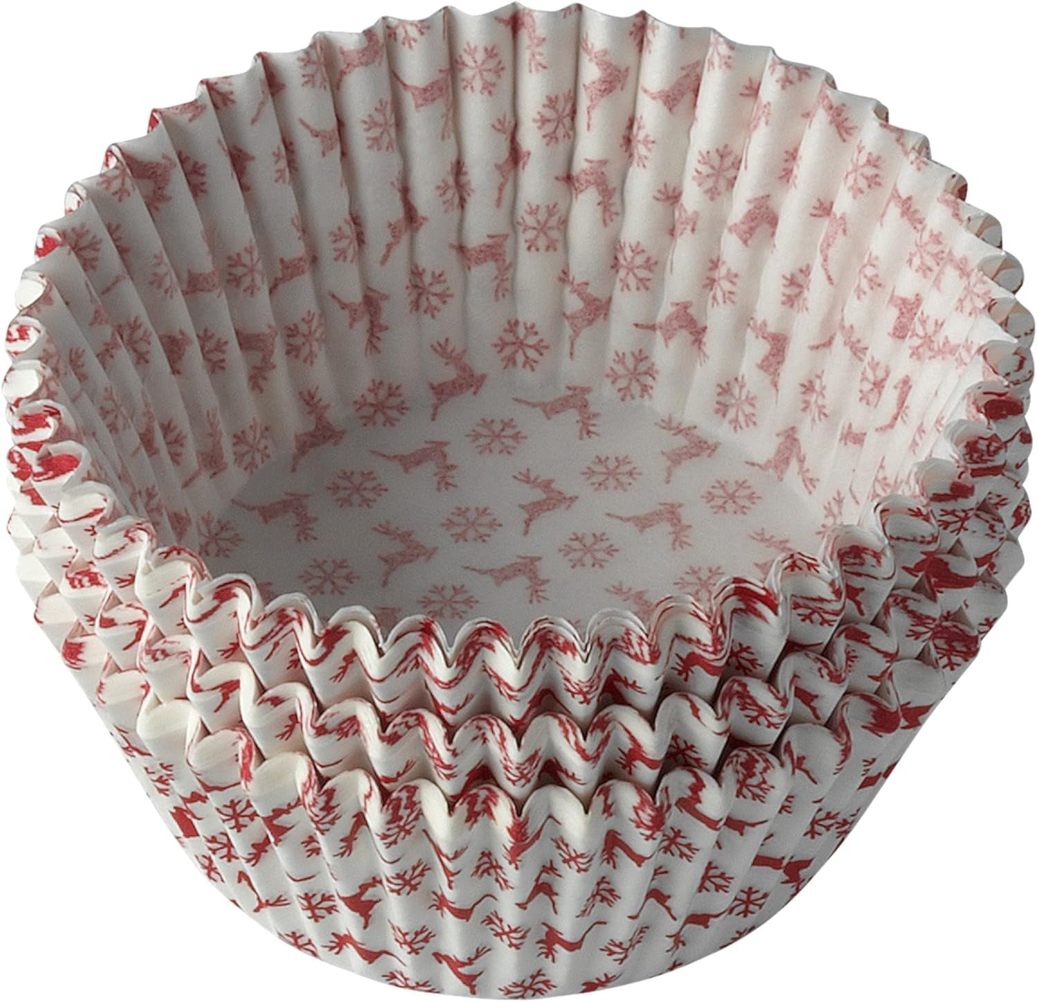 Original Kaiser Inspiration Muffinform-Set 2-Teilig, Muffinblech Mit Xmas Papierbackförmchen Für 12 Muffins, 38 X 27 Cm, Cupcake Form Antihaftbeschichtet, Schwarz Matrite si tavi pentru copt Naty Shop