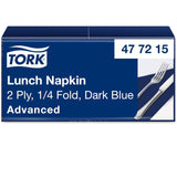 Tork 477840 Șervețele de prânz Lime / Șervețele din 2 straturi pentru mâncăruri mici sau gustări / Calitate avansată / 10 X 200 (2000) șervețele de hârtie / 32.6 X 33 Cm (L X l) / 1/4 pliere