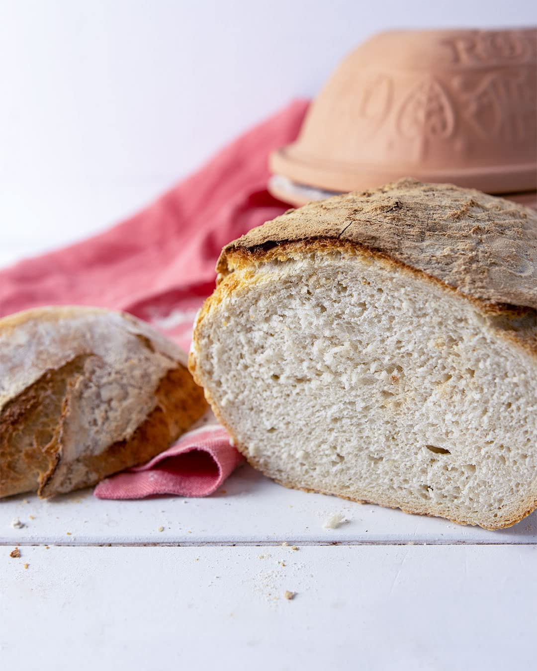 RUF Lievito Madre Sauerteig, Milder Weizen-Sauerteig, Mutterteig, Kurze Teigruhe Durch Enthaltene Trockenhefe, Lievito Madre Getrocknet Für Brot, Baguette, Focaccia, 3X35G Amestec pentru copt si gatit Naty Shop