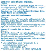 frankonia CHOCOLAT Ciocolată albă cu dextroză, fără lactoză și fără gluten, 80 g