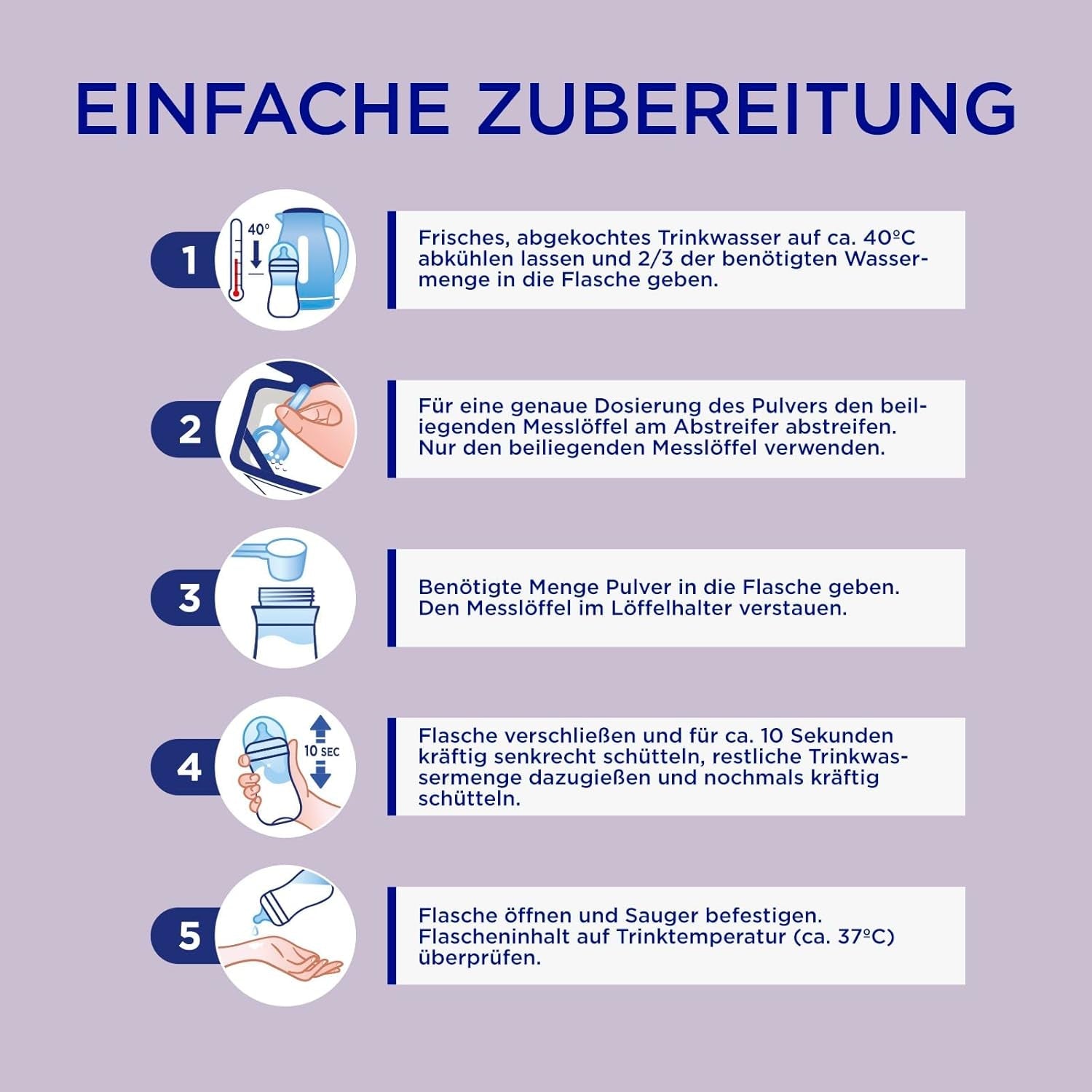 Aptamil HA 1 – Anfangsmilch von Geburt an, Mit DHA, Nur Laktose, Ohne Palmöl, Babynahrung, Milchpulver, 1x 800 g (Packung mit 4)