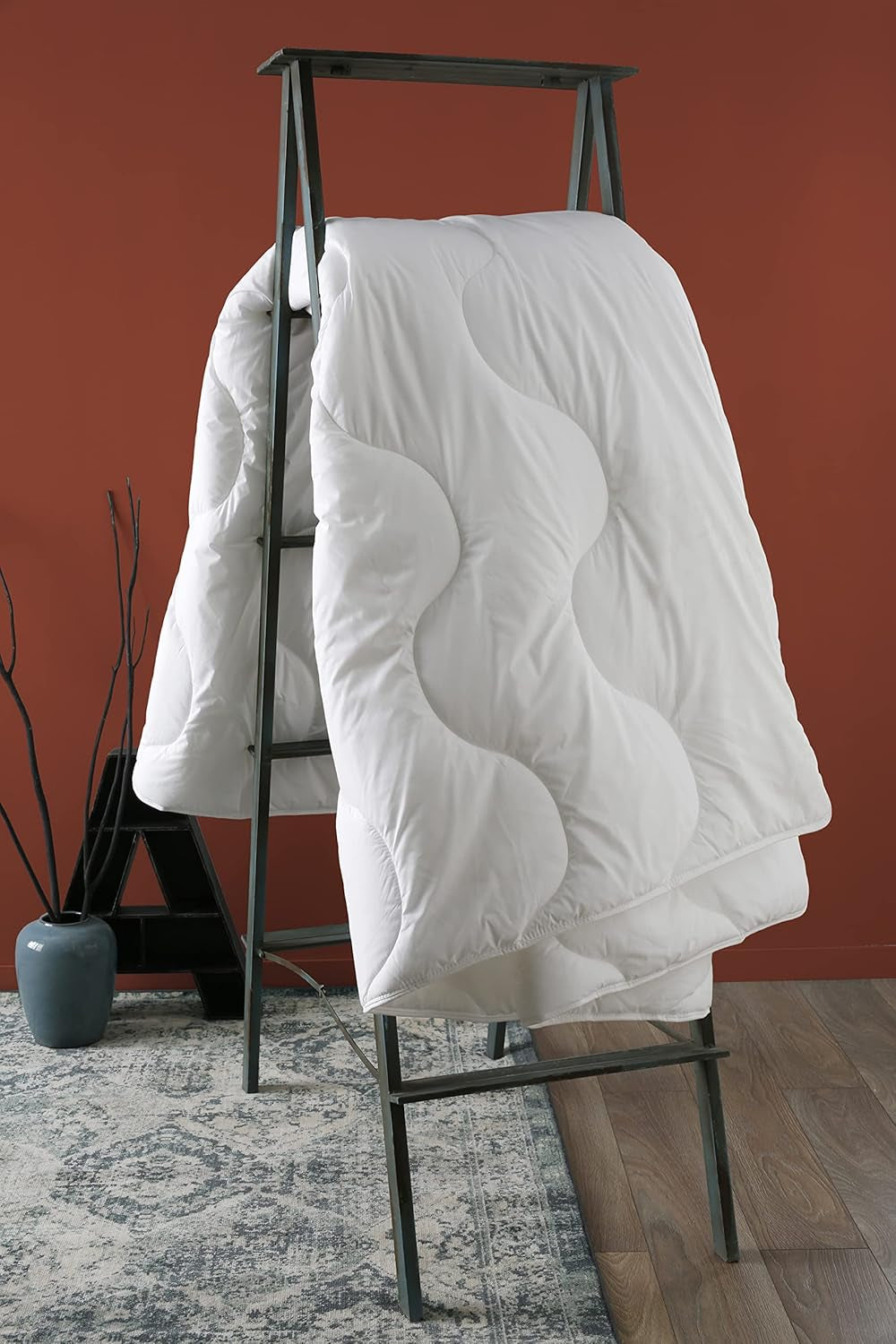 DODO Quilt Munich Basic, poliester, alb, 150X220 cm Plapumi si pilote Naty Shop