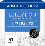 Pantaloni LILLYDOO prietenoși cu pielea, mărimea 5 (12-17 kg), cutie lunară (105 bucăți)