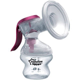 Tommee Tippee „Made for Me” Pompă de sân manuală, mâner ergonomic, fără Bpa, transparentă Accesorii Hrana si Alaptare Bebe Naty Shop