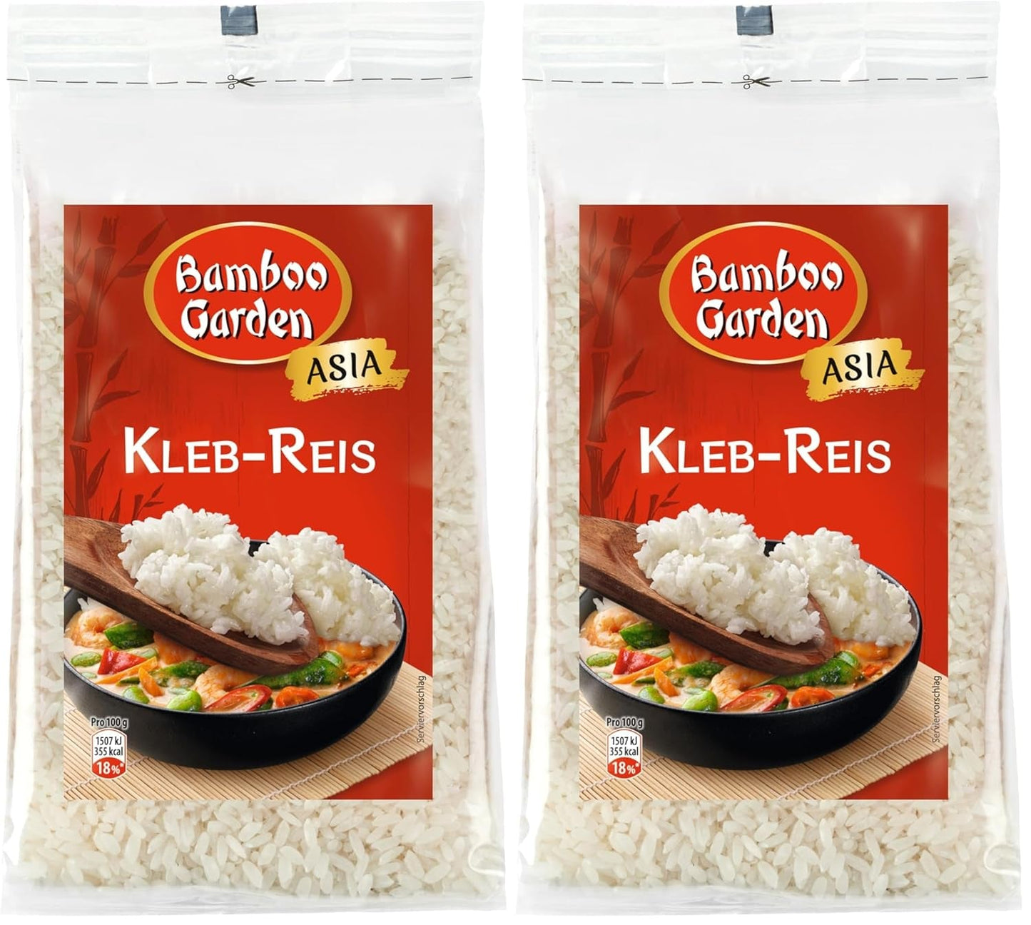 Bamboo Garden - Orez lipicios, 500g la pungă