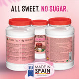 Erythrit + Sucralose 1:4 Süßstoff | 1G = 4G Zucker | 0 Netto-Kohlenhydrate - 0 Kalorien - 0 Glykämischer Index - Keto - Kein GVO - Castello since 1907 - 1 Kg Indulcitori Naty Shop