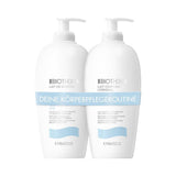 Biotherm Lait Corporel L'Original, Loțiune de corp hidratantă cu plancton, 400 ml Cosmetice si Infrumusetare Naty Shop Lotiune de corp 400 ml + Gel de dus 400 ml Set