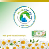 Șervețele umede pentru bebeluși sensibili, 0% parfum, formulă 98% naturală care restabilește echilibrul pH-ului pielii, cu sigiliu de prospețime, 54 de șervețele