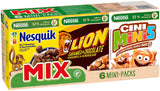 Pachete mini de cereale Nestlé Mix, 6 bucăți, 1 pachet (1x200g la 4x30g, 2x40g)
