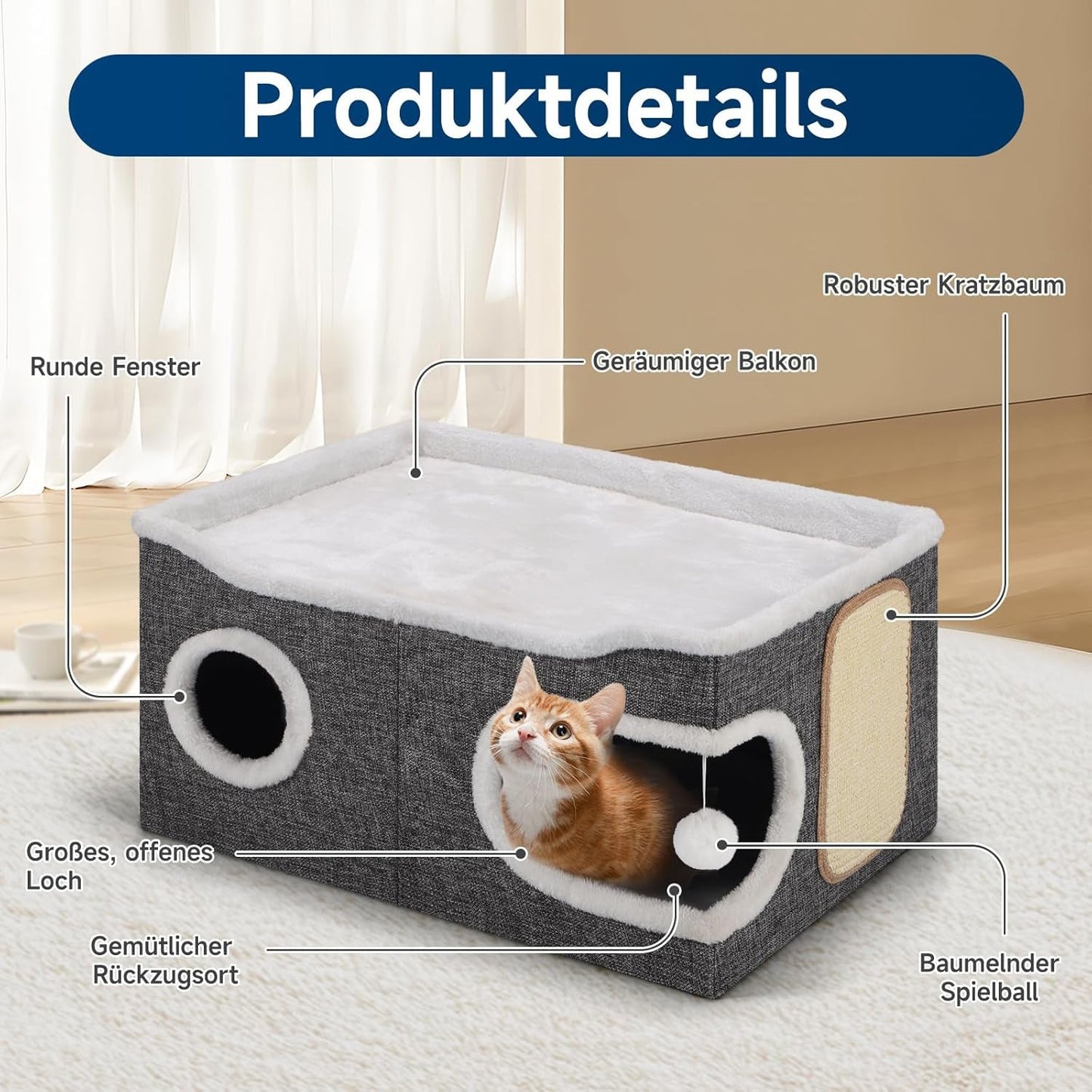 Pături & Mobilier, Animale de companie, Peșteri & Case, Pisici, Paturi pentru pisici, Pisici - culcusuri, saltele