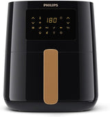 Philips 3000Er Airfryer XL - Tehnologie Rapid Air, prăjire cu până la 90% mai puțină grăsime, capacitate 1,2 kg, 6,2 litri, ecran tactil Electrocasnice Naty Shop Schwarz Conexiune wireless 4.1 L
