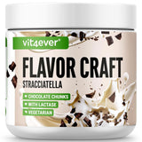 Pudră cu aromă Biscuit Chessecake cu foarte multe bucăți - 250 grame Arome Naty Shop Stracciatella