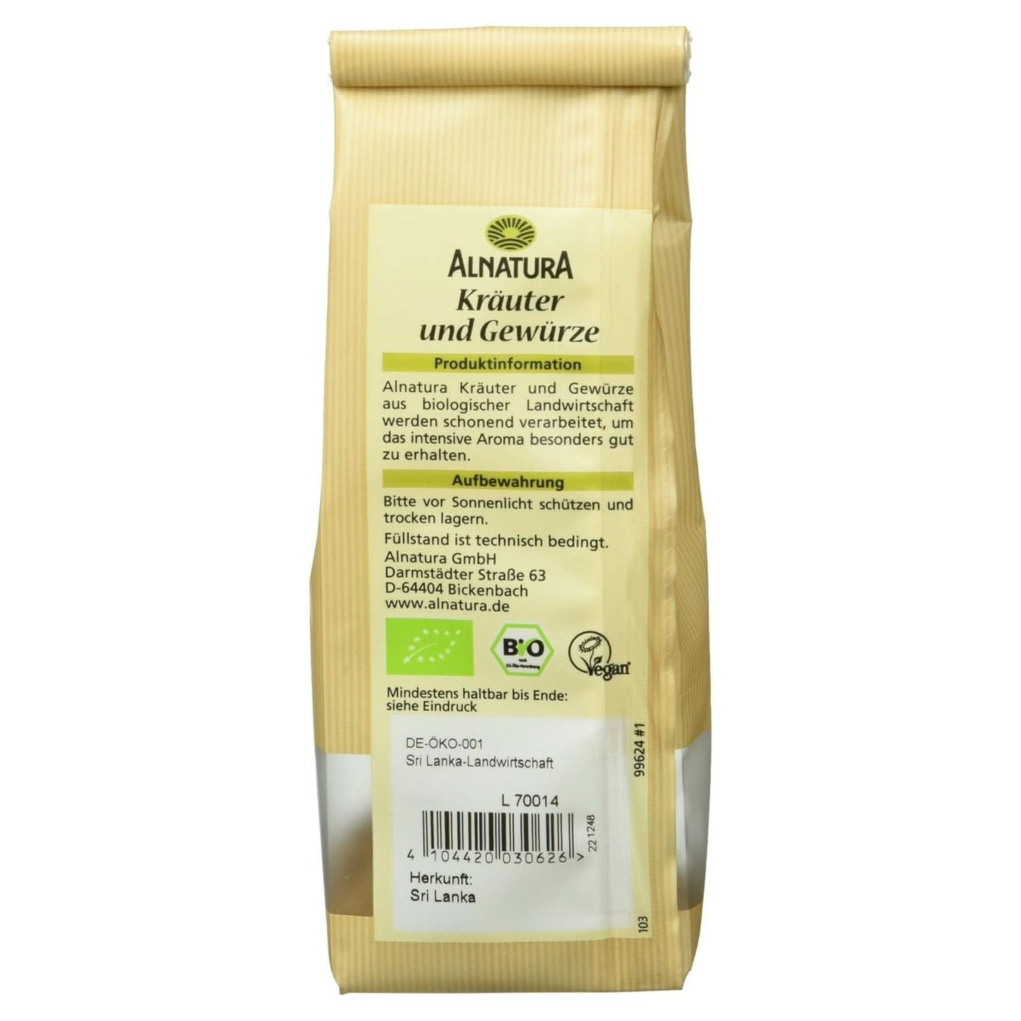 Nucșoară organică întreagă, 3 bucăți Condimente Naty Shop