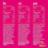 Set de coloranți alimentari Decocino Neon - 3 piese - Roșu, roz, violet - Colorant alimentar cu doză mare - Pentru colorarea prăjiturilor, brioșelor, cupcake-urilor - Fără gust