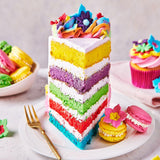 Colorant alimentar Funcakes Gel Denim Blue: Colorant alimentar foarte concentrat pentru aluat, cremă, fondant, marțipan, produse de patiserie, dozare ușoară, picături individuale pentru a crea culori vibrante, Halal, 30 g