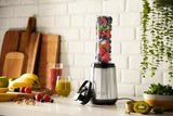 Russell Hobbs Mixer - Standmixer & Smoothie Maker to Go [23.500 U/Min Power-Motor] Inkl. 1X Mixbehälter 600Ml (Bpa-Frei, Spülmaschinen- & Bruchfest Inkl. Deckel) Zerkleinerer, Edelstahl, 23472-56 Bucatarie Naty Shop