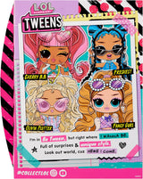 LOL Surprise! Păpușă Tweens Core - Fancy Girl - Include 1 păpușă la modă cu ținută și accesorii, 4 articole de colecție, Rose