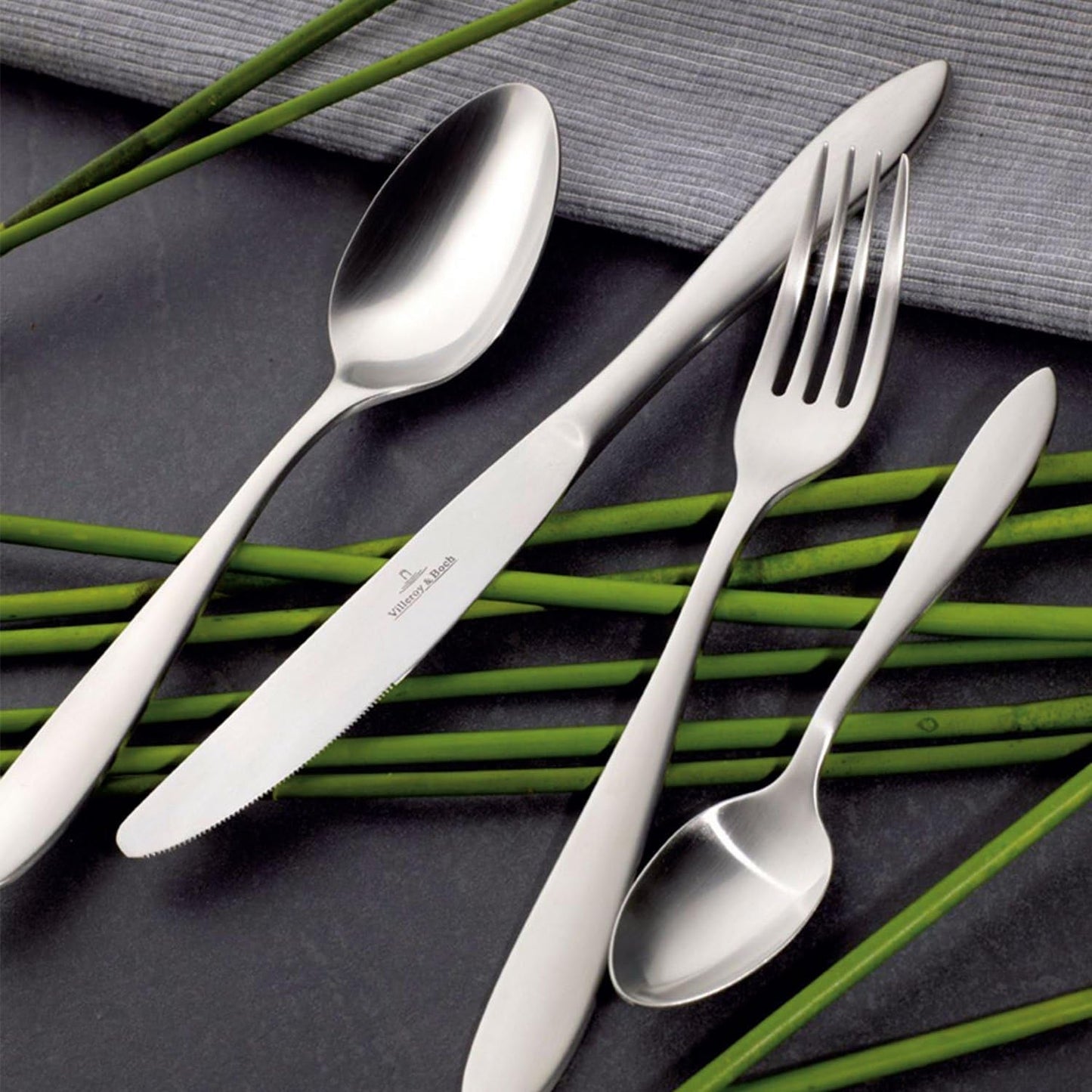 Villeroy And Boch Arthur Tacâmuri pentru 6 persoane, 24 piese, oțel inoxidabil Bucatarie Naty Shop