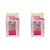 Funcakes Mix Für Enchanted Cream®: Einfach Zu Verwendende, Sehr Leichte Und Flauschige Schneeweiße Creme, Perfekt Zum Füllen Und Abdecken Von Kuchen Oder Als Belag Für Cupcakes, Halal., 900 G Amestec pentru copt si gatit Naty Shop 4 Kg (Packung Mit 2) Vanille