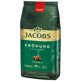 Jacobs Krönung Crema, Cafea boabe întregi, pachet de 4 (4 x 1000 g)