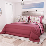 PETTI Artigiani Italiani - Cuvertură de iarnă pentru pat dublu, maxi, monocoloră, față-verso, alb, gri, 100% Made in Italy Plapumi si pilote Naty Shop Prună Dimensiune pat 100X200: [Plapuma 170 X 260 Cm]