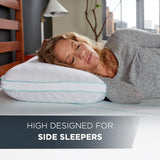 TEMPUR-PEDIC Pernă Tempur-Cloud Prohi, spumă cu memorie, alb/grădină opulentă, King Perne standard Naty Shop