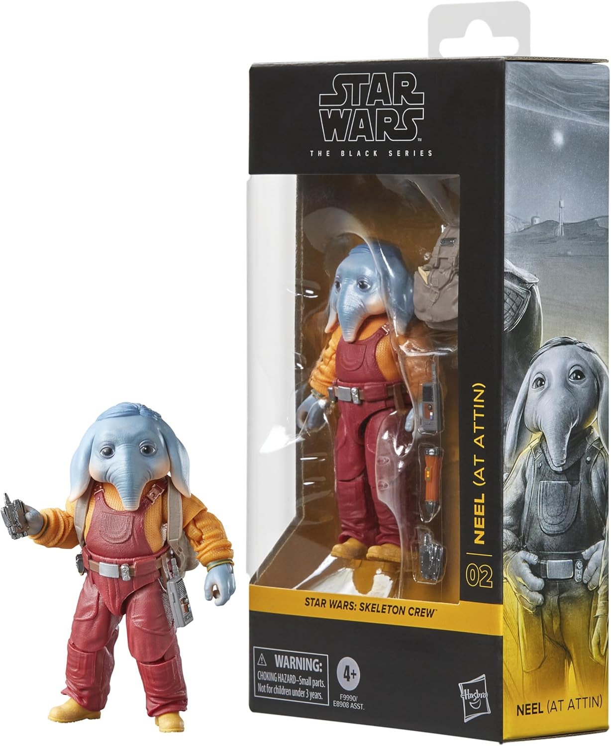 Star Wars Seria Neagră Piratul Căpitan Brutus (Port Borgo), Skeleton Crew Action Figure (15 Cm) Action figures Naty Shop Neel