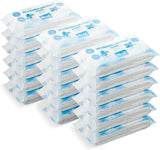 Șervețele umede pentru bebeluși ultra sensibile de la Amazon, 1080 de șervețele, fără parfum, 18 pachete a câte 60 de șervețele (anterior sub marca Amazon, produs identic)