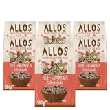 Allos Hof Granola cu fructe de pădure | Muesli organic | Muesli cu fructe de pădure | Muesli crocant | Cereale pentru micul dejun | Pachet de 6 (6 x 300g), 1 bucată (pachet de 6)