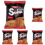 Tăiței prăjiți din grâu Nissin cu aromă de chili, 111 g