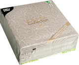 Papstar, 50 șervețele "ROYAL Collection" 1/4-fold 40 Cm X 40 Cm gri "Casali", #84889 (pachet de 2)
