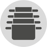 WMF Mini tigaie mică 18 cm, din oțel inoxidabil Cromargan lustruit, inducție Oale si Tigai Naty Shop