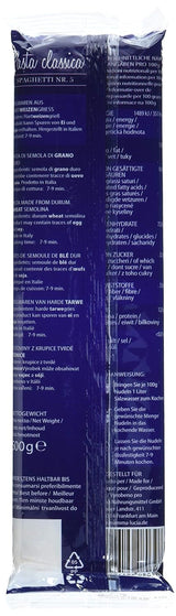 Paste Spaghete Nr. 5, pachet de 20 (20 x 500 g)