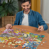 Ravensburger Puzzle 12000832 - Pokémon Adventure - puzzle jigsaw Pokémon de 1000 de piese pentru adulți și copii de peste 14 ani Puzzle Naty Shop