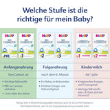 HiPP 3 Organic Combiotik (4 x 600g), lapte de continuare de la 10 luni, cu culturi naturale de acid lactic, vitaminele C și D, GOS, Omega-3 (DHA, ALA), de cea mai bună calitate organică