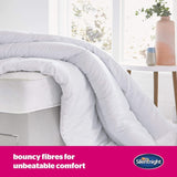 Plapumă Silentnight "Ultrabounce", microfibră, alb, pat single Plapumi si pilote Naty Shop