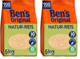 Orez natural BEN'S ORIGINAL™ în pungă, 9 x 500 g