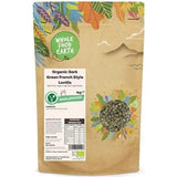 Linte verde închis în stil franțuzesc Wholefood Earth Organic 1kg Fără OMG | Vegan | Bogat în fibre | Bogat în proteine | Certificat organic