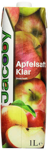 Jacoby suc de mere 100% limpede, 6 x 1 litru Bauturi fara alcool Naty Shop
