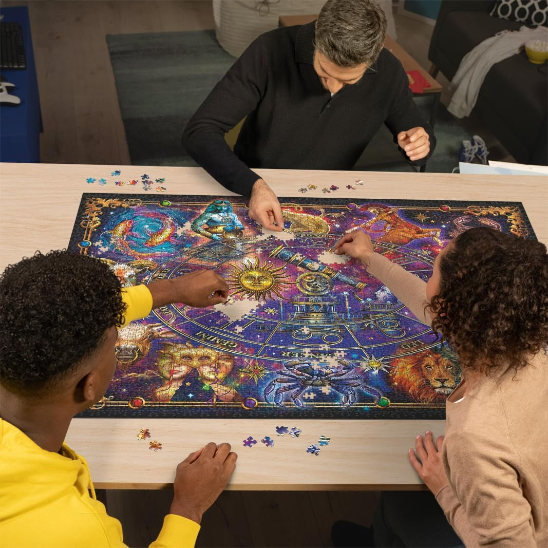 Ravensburger Puzzle 16718 - Semne zodiacale - Puzzle de 3000 de piese pentru adulți și copii de la 14 ani Puzzle Naty Shop