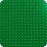 Placă de construcție LEGO DUPLO în verde, Jucărie de construcție pentru copii mici de la 18 luni, Pentru afișarea modelelor, Permite preșcolarilor să construiască creativ și să se joace imaginativ, Jucărie educațională 10460 Seturi de constructie Besuche den LEGO-Store