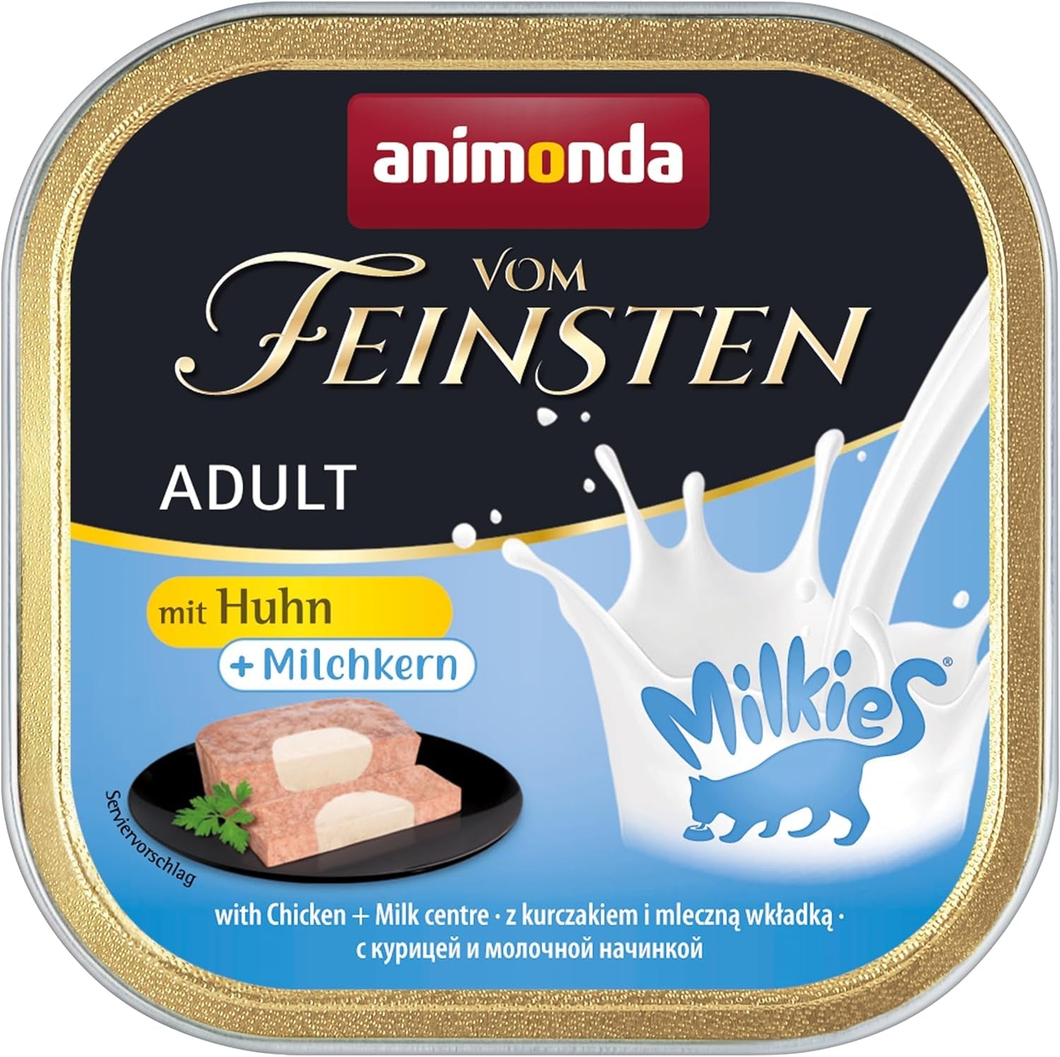 animonda Vom Feinsten Hrană umedă pentru pisici adulte, varietate de pui, 6 x 100 g