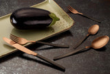 Set de tacâmuri Echtwerk Positano Due-Bronze, Black Edition, 20 piese, 4 persoane Bucatarie Naty Shop