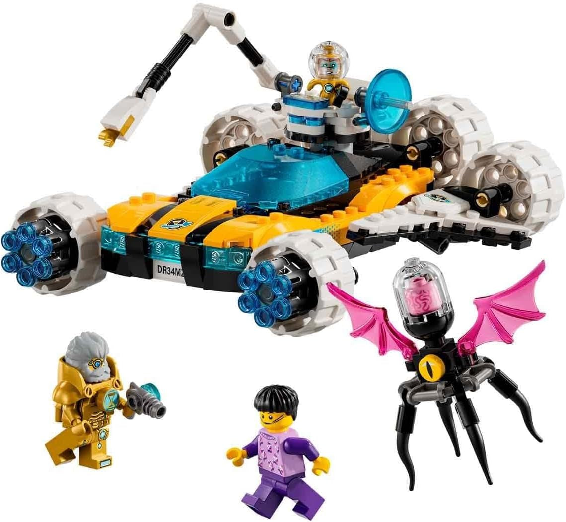LEGO Dreamzzz 2-In-1 Mr Oz's Space Buggy, set cu mașină de jucărie sau navetă spațială, include minifigurinele Mr Oz, Albert și Jayden, cadou spațial pentru copii de peste 8 ani 71475 Seturi de constructie Besuche den LEGO-Store